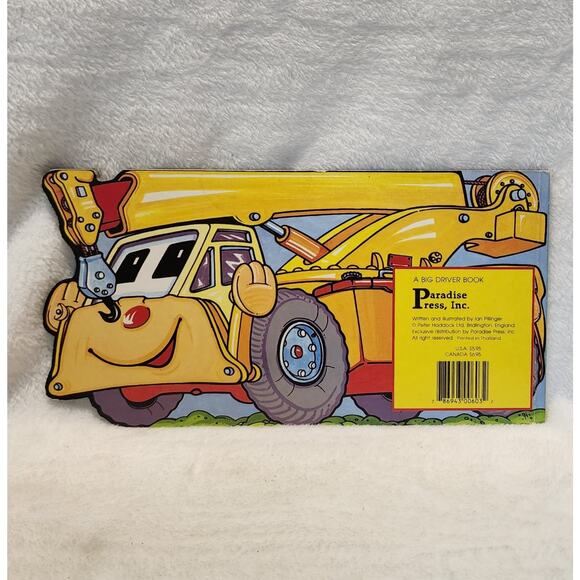 Kid's Picture Boardbooks Trio, Trucks, Cranes, Rabbits Easy Read Great Condition - Picture 9 of 10